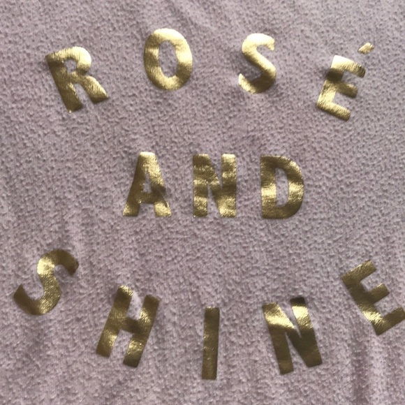 Grayson/Threads Rose and Shine soft Sweatshirt Size XL Cozy Loungewear Comfy - Picture 5 of 8